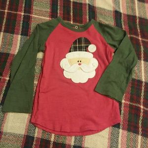 MudPie Santa shirt